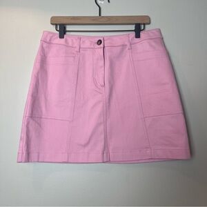 NWT Boden Pink Jean Skirt